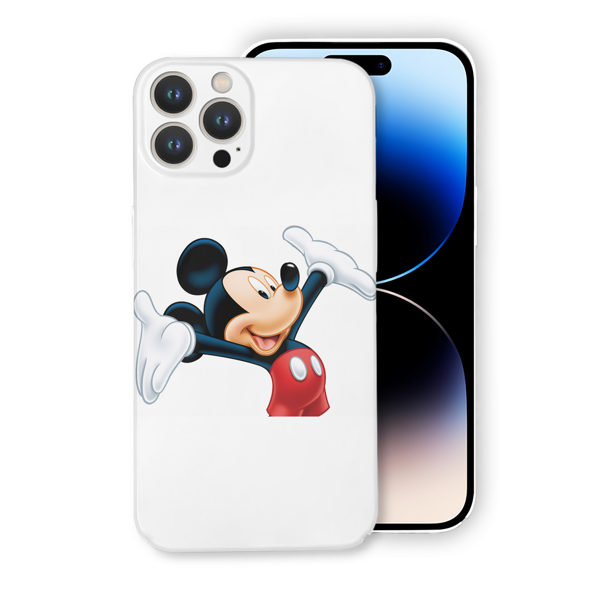 （画像用） ミッキーマウス Mickey Mouse 【iPhone 14シリーズ対応】ハードケース